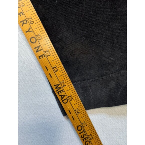 J. Jill Women's Corduroy Career Office Pull On Pants Stretch Size 8 Petite Black - Picture 9 of 12